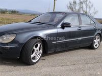 Usado Mercedes S430 279 CV (205 kW) 2001 Azul Berlina