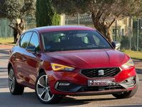 Usado Seat Leon FR 150 CV (110 kW) 2021 Negro Berlina