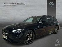 Usado Mercedes C220 200 CV (147 kW) 2024 Negro Familiar