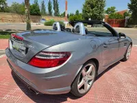 Usado Mercedes SLK200 AMG line 184 CV (135 kW) 2013 Gris / plata Descapotable