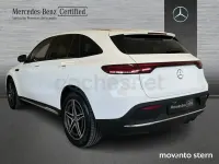 Usado Mercedes EQC400 300 kW (408 CV) 2021 Blanco polar SUV