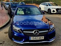 Usado Mercedes C220 170 CV (125 kW) 2018 Azul Descapotable