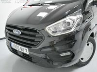 Usado Ford Transit Custom Trend 136 CV (100 kW) 2023 Negro Familiar