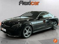 Usado Mercedes C220 AMG line 170 CV (125 kW) 2015 Negro Coupe
