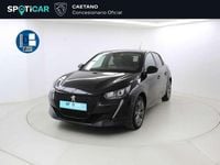 Usado Peugeot e-208 Allure 100 kW (136 CV) 2023 Negro Utilitario