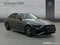 Usado Mercedes C300e AMG line 313 CV (230 kW) 2024 Gris selenita