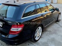 Usado Mercedes C320 Avantgarde 224 CV (164 kW) 2008 Negro Familiar