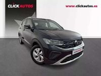 Usado VW T-Cross Life 95 CV (69 kW) 2024 Negro SUV