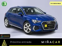 Usado Audi A3 Sportback S-Line 110 CV (80 kW) 2022 Azul Utilitario