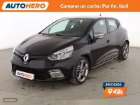 Usado Renault Clio IV GT 120 CV (88 kW) 2016 Negro Berlina