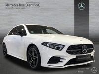 Usado Mercedes A180 AMG line 116 CV (85 kW) 2022 Blanco polar