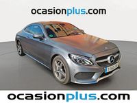 Usado Mercedes C300 AMG 245 CV (180 kW) 2017 Gris Coupe
