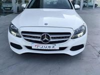 Usado Mercedes C200 136 CV (100 kW) 2016 Blanco Berlina