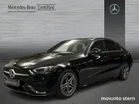 Usado Mercedes C200 163 CV (119 kW) 2022 Negro Berlina