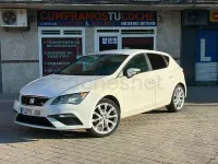 Usado Seat Leon Style 110 CV (80 kW) 2015 Blanco Berlina
