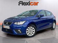 Usado Seat Ibiza Reference 95 CV (69 kW) 2018 Azul Utilitario