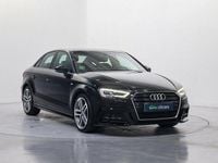 Usado Audi A3 S-Line 116 CV (85 kW) 2017 Negro Berlina