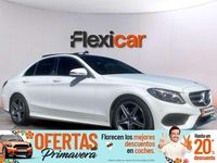 Usado Mercedes C220 Avantgarde 170 CV (125 kW) 2017 Blanco Berlina
