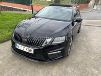 Usado Skoda Octavia RS 230 CV (169 kW) 2017 Negro Familiar
