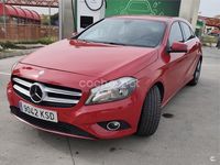 Usado Mercedes A180 AMG line 122 CV (89 kW) 2015 Rojo Berlina