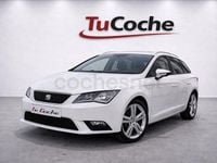Usado Seat Leon Reference 105 CV (77 kW) 2014 Blanco Familiar