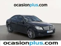 Usado Mercedes C200 Avantgarde 136 CV (100 kW) 2010 Negro Berlina