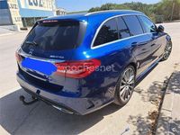 Usado Mercedes C220 170 CV (125 kW) 2018 Azul Berlina