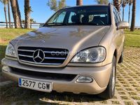 Usado Mercedes ML270 163 CV (119 kW) 2003 Beige SUV