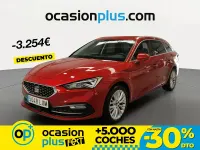 Usado Seat Leon XCELLENCE 150 CV (110 kW) 2022 Rojo Familiar