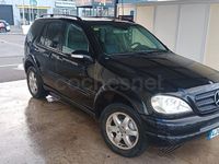 Usado Mercedes ML400 250 CV (183 kW) 2004 Negro SUV
