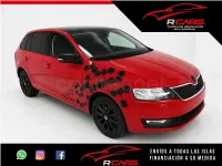 Usado Skoda Rapid Ambition 110 CV (80 kW) 2019 Rojo Utilitario