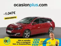 Usado Peugeot 308 SW Allure 130 CV (95 kW) 2017 Rojo Familiar