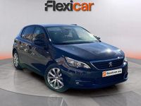 Usado Peugeot 308 Allure 131 CV (96 kW) 2020 Azul Familiar