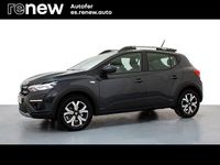 Usado Dacia Sandero Comfort 100 CV (73 kW) 2022 Gris Utilitario