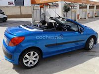 Usado Peugeot 207 CC 120 CV (88 kW) 2007 Azul Descapotable