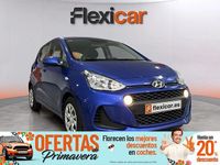 Usado Hyundai i10 GO! 66 CV (48 kW) 2019 Azul Utilitario
