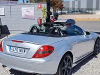 Usado Mercedes SLK200 163 CV (119 kW) 2004 Gris Descapotable