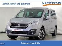 Usado Peugeot Partner Tepee Active 100 CV (73 kW) 2018 Gris Monovolumen