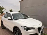 Usado Alfa Romeo Stelvio Ti 210 CV (154 kW) 2019 Blanco SUV