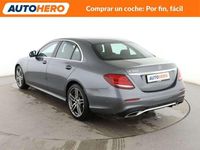Usado Mercedes E300 AMG line 245 CV (180 kW) 2017 Gris Berlina