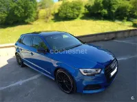 Usado Audi A3 Black Edition 190 CV (139 kW) 2019 Azul Berlina