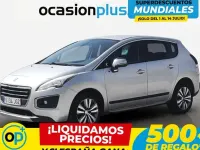 Usado Peugeot 3008 Style 150 CV (110 kW) 2015 Gris Familiar