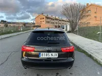 Usado Audi A6 S-Line 190 CV (139 kW) 2014 Negro Familiar