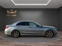 Usado Mercedes C200 AMG 136 CV (100 kW) 2015 Gris Berlina