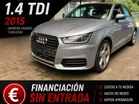 Usado Audi A1 Sportback Design 90 CV (66 kW) 2015 Gris / plata Utilitario