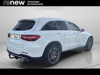 Usado Mercedes GLC220 170 CV (125 kW) 2018 Blanco SUV