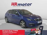 Usado Peugeot 308 GT-line 151 CV (111 kW) 2018 Azul Utilitario