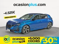 Usado Peugeot 308 GT 130 CV (95 kW) 2024 Azul Berlina