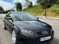 Usado Audi A3 Ambiente 140 CV (102 kW) 2004 Negro Utilitario