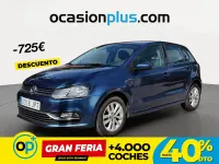 Usado VW Polo 90 CV (66 kW) 2016 Azul